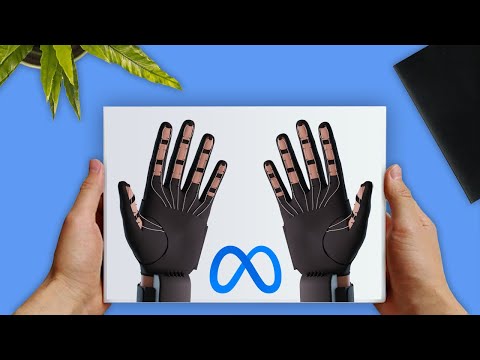 Meta Revealed VR Metaverse Gloves