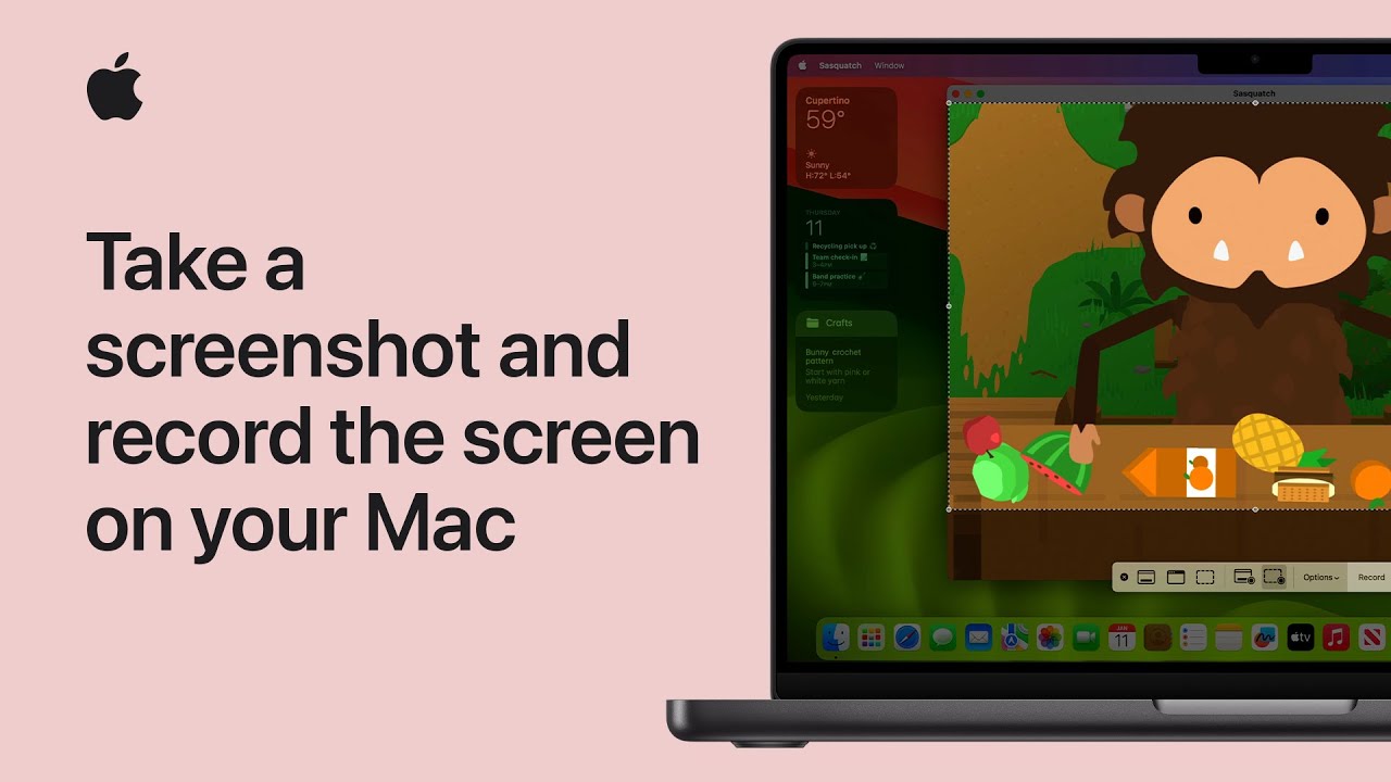 How to take a screenshot and record the screen on your Mac | Apple Support
