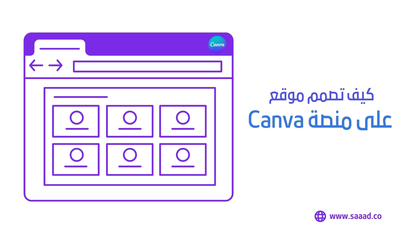 كيف تصمم موقع على Canva